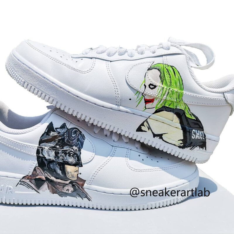 Batman x Joker Air Force 1 Custom