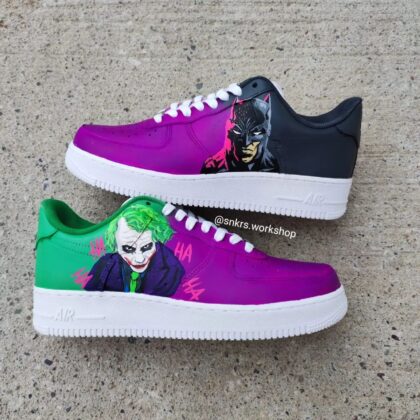 Batman x Joker Air Force 1 Custom