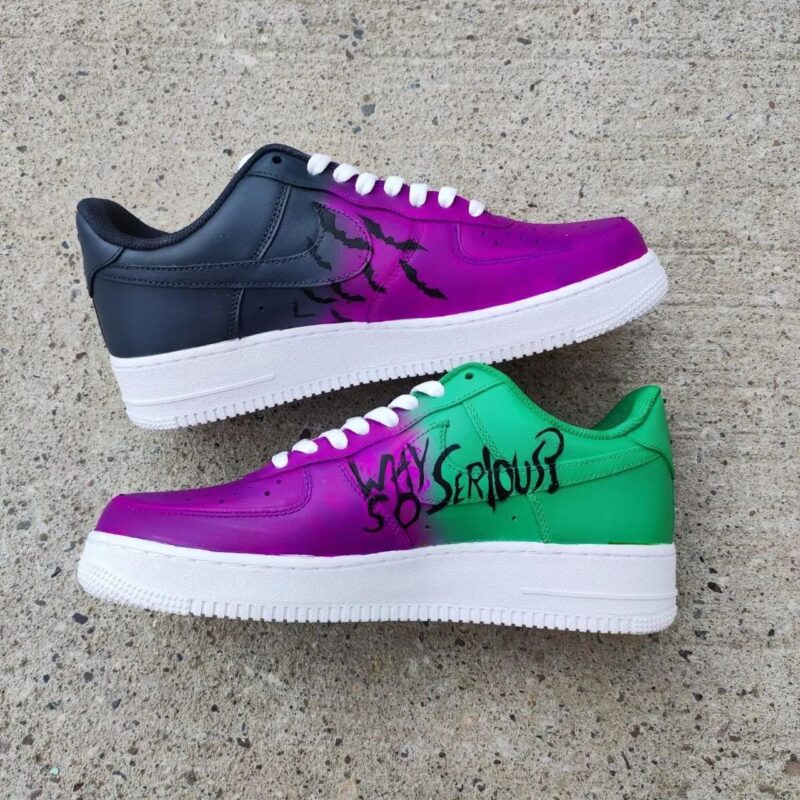 Batman x Joker Air Force 1 Custom