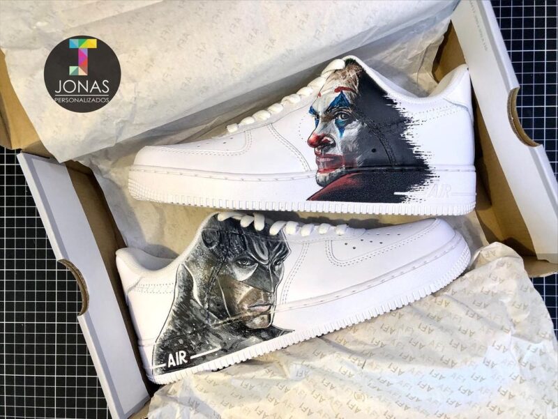 Batman x Joker Air Force 1 Custom