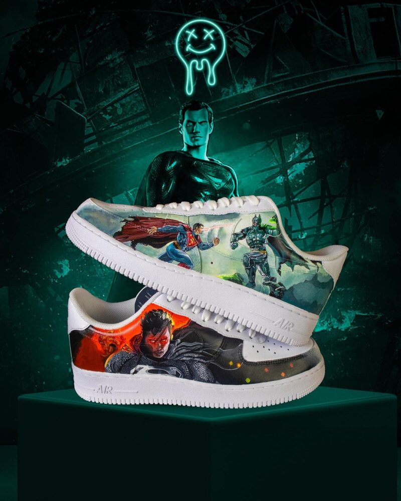 Batman x Superman Air Force 1 Custom