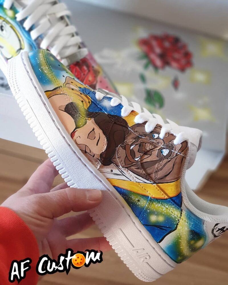 Beauty and the Beast Air Force 1 Custom