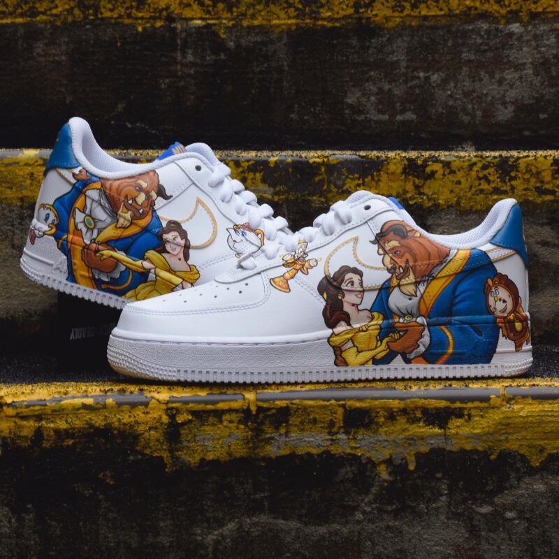 Beauty and the Beast Air Force 1 Custom