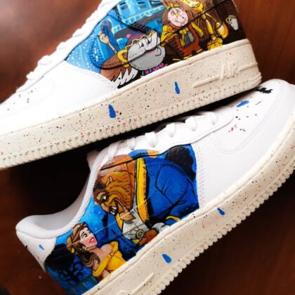 Beauty and the Beast Air Force 1 Custom