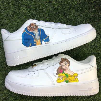 Beauty and the Beast Air Force 1 Custom