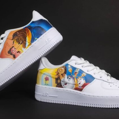 Beauty and the Beast Air Force 1 Custom