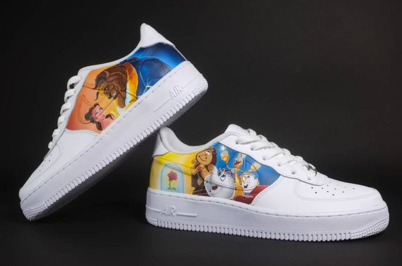 Beauty and the Beast Air Force 1 Custom