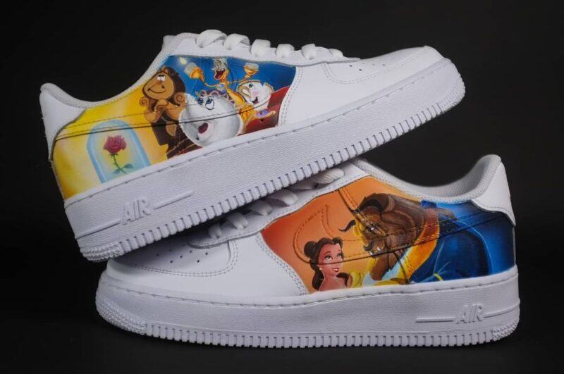 Beauty and the Beast Air Force 1 Custom