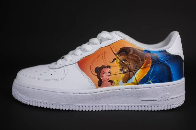 Beauty and the Beast Air Force 1 Custom