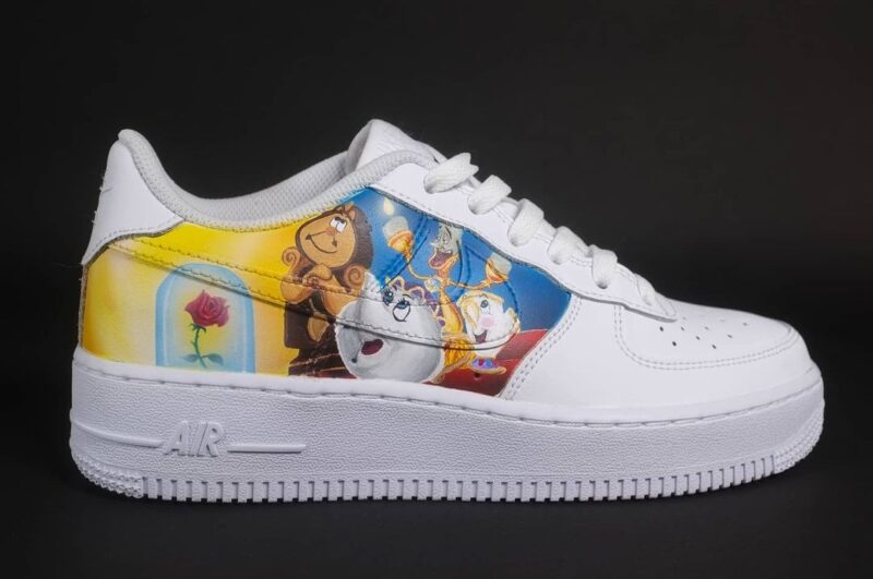 Beauty and the Beast Air Force 1 Custom