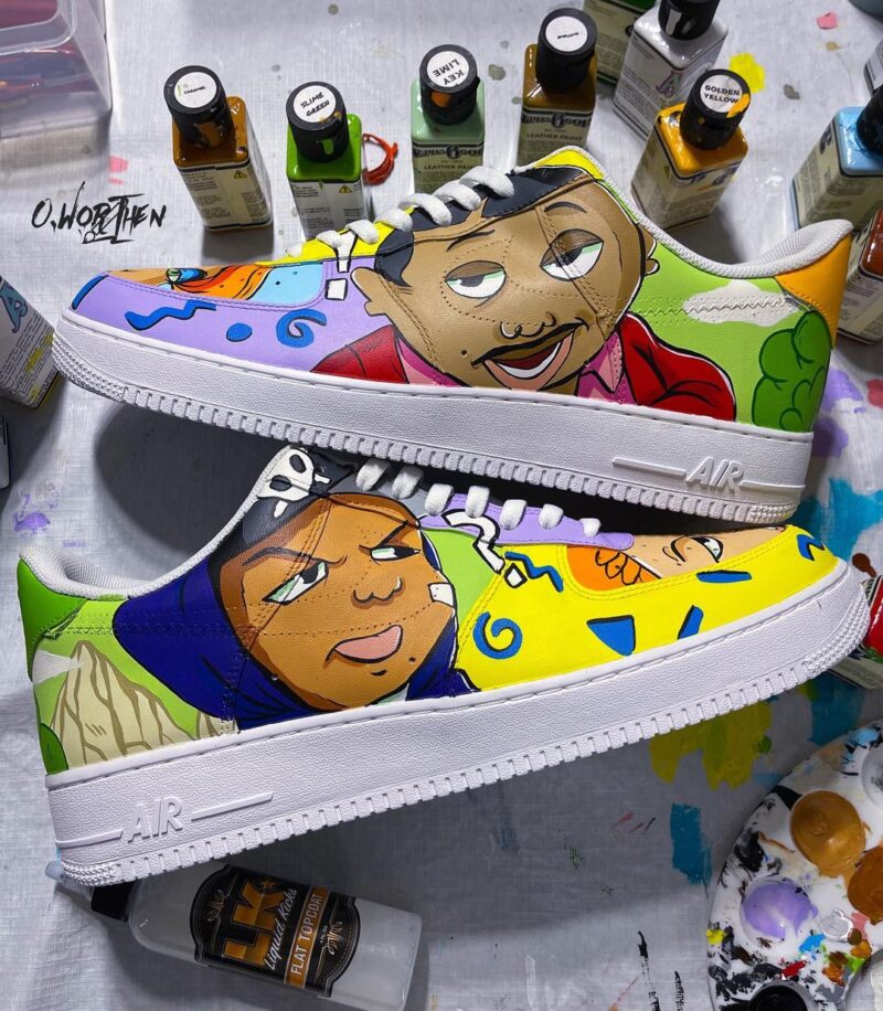 Bebe Kids Air Force 1 Custom