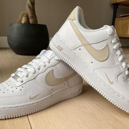 Beige Air Force 1 Custom