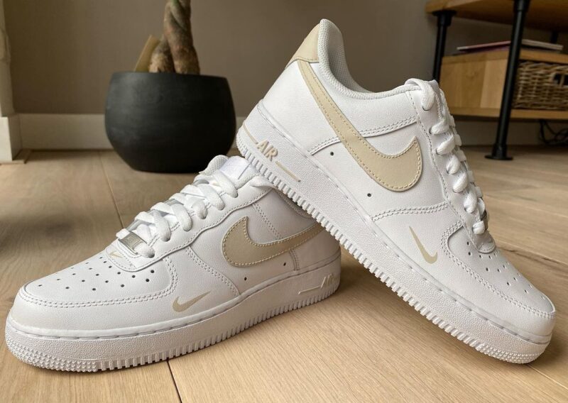 Beige Air Force 1 Custom