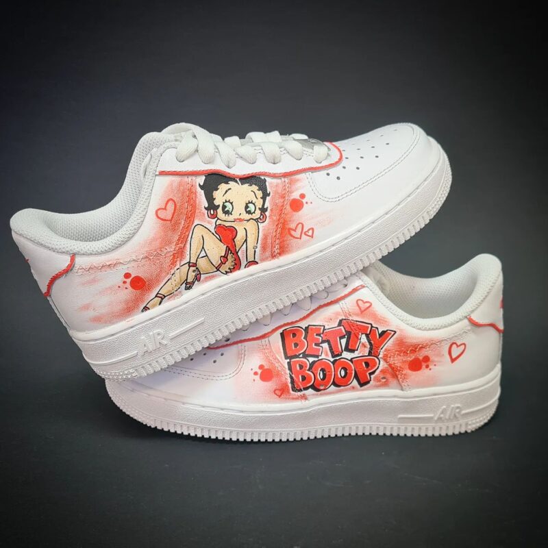 Betty Boop Air Force 1 Custom