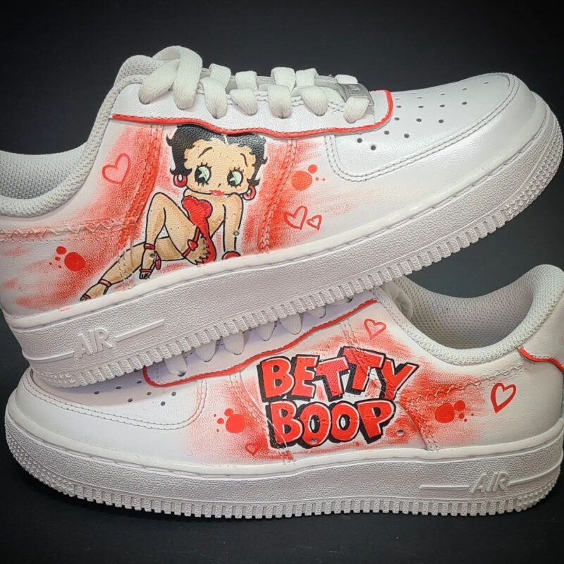 Betty Boop Air Force 1 Custom