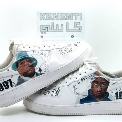 Biggie x Tupac Air Force 1 Custom