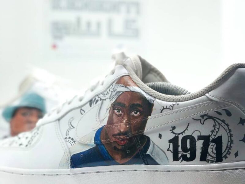 Biggie x Tupac Air Force 1 Custom