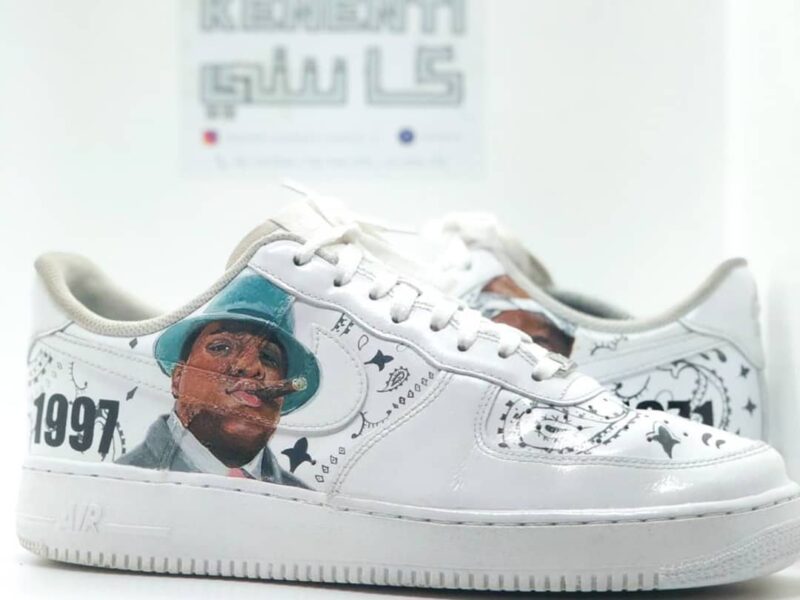 Biggie x Tupac Air Force 1 Custom