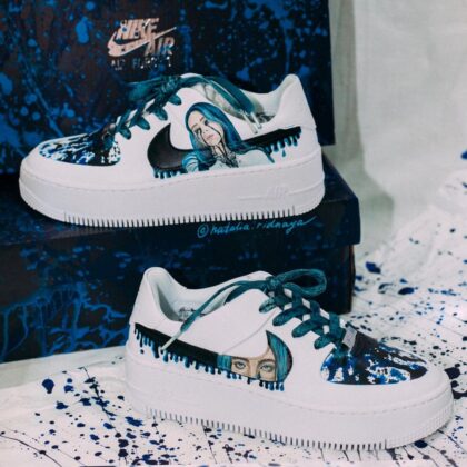 Billie Eilish Air Force 1 Custom