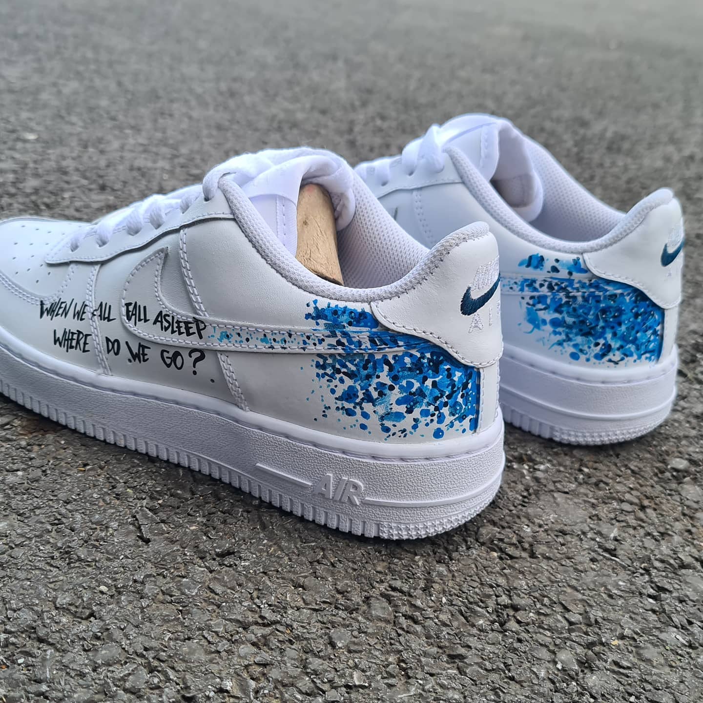 Billie Eilish Custom Air Force 1