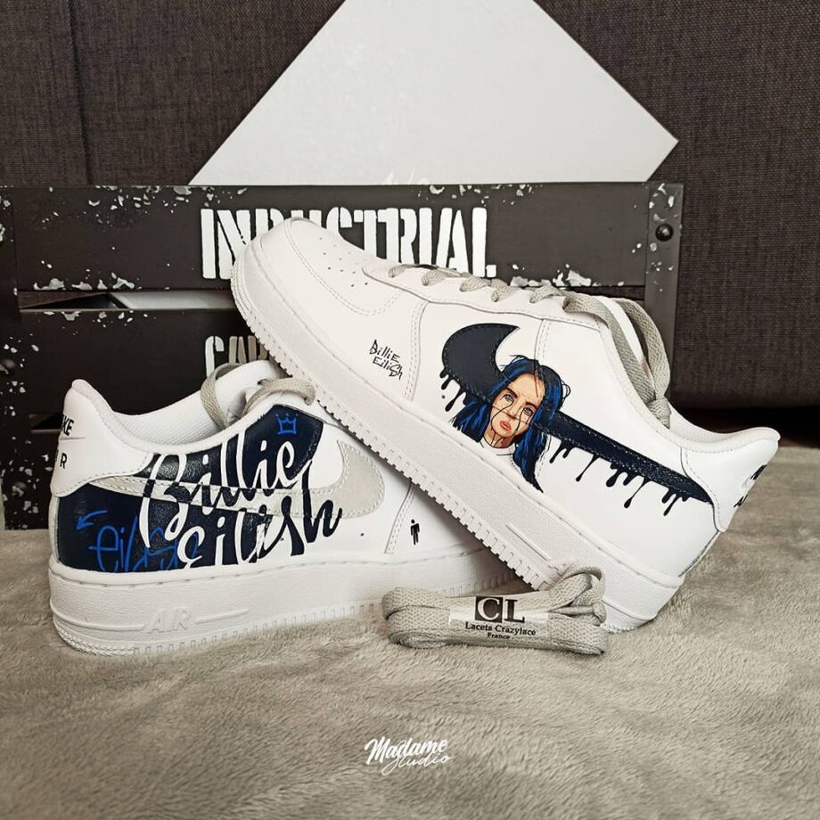 billie eilish air force 1 custom