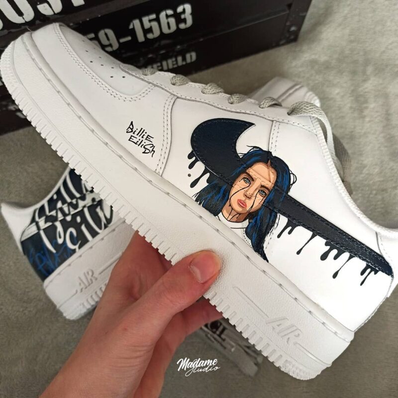 Billie Eilish Air Force 1 Custom