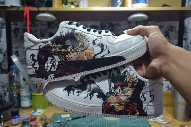 Black Clover - Asta Air Force 1 Custom