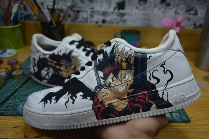 Black Clover - Asta Air Force 1 Custom