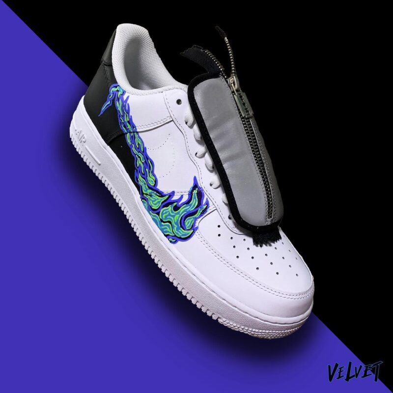 Blaze Air Force 1 Custom