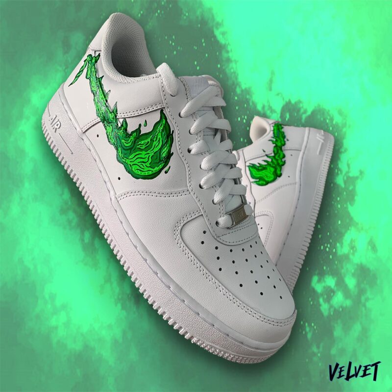 Blaze Air Force 1 Custom