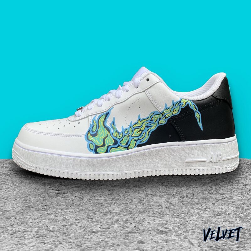 Blaze Air Force 1 Custom