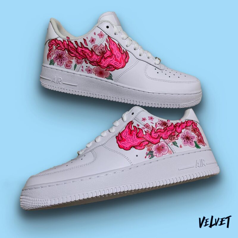 Blaze Sakura Air Force 1 Custom