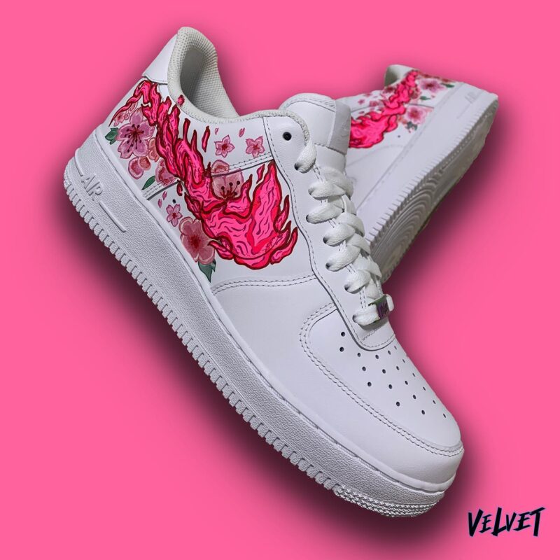 Blaze Sakura Air Force 1 Custom