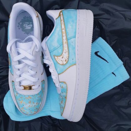 Blue Air Force 1 Custom