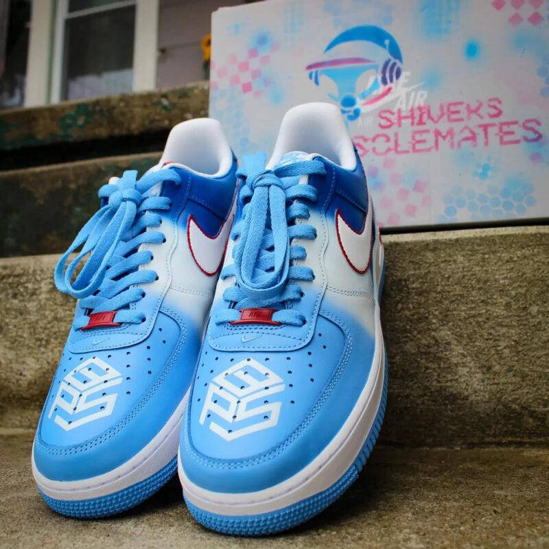 Blue Air Force 1 Custom