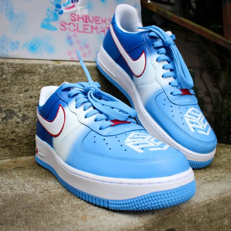 Blue Air Force 1 Custom