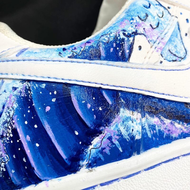 Blue Dragon Air Force 1 Custom