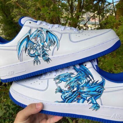 Blue Eyes Ultimate Dragon Air Force 1 Custom