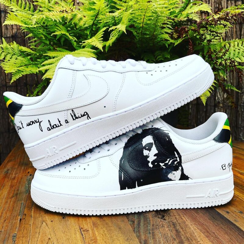 Bob Marley Air Force 1 Custom