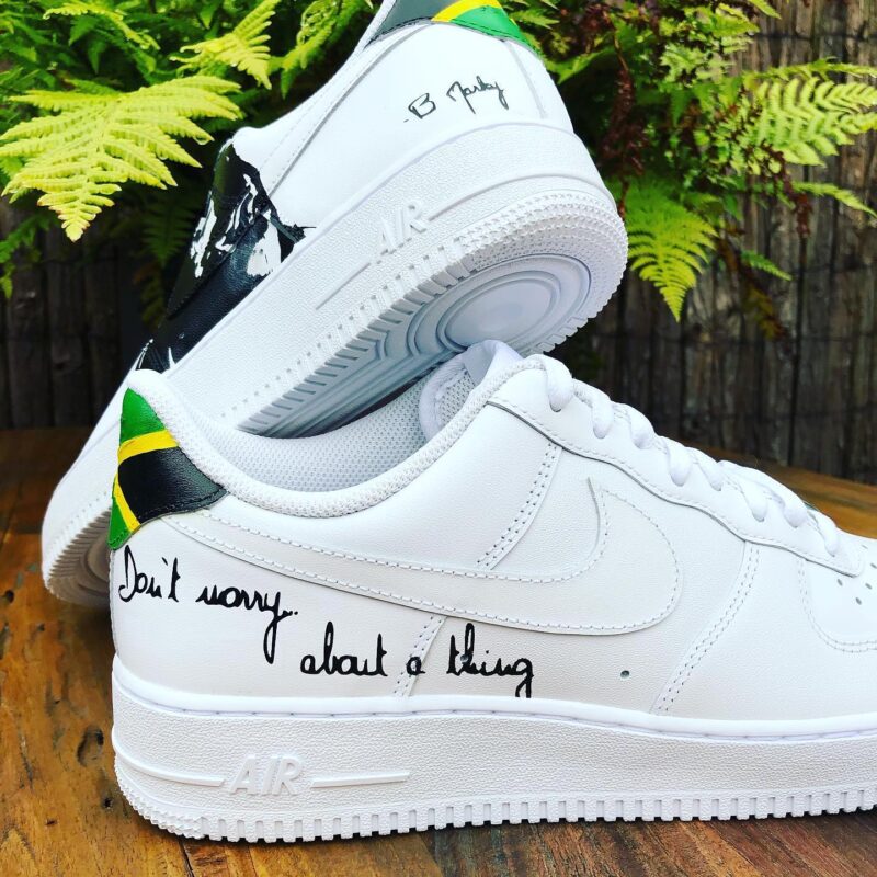 Bob Marley Air Force 1 Custom