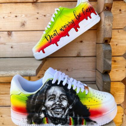 Bob Marley Air Force 1 Custom