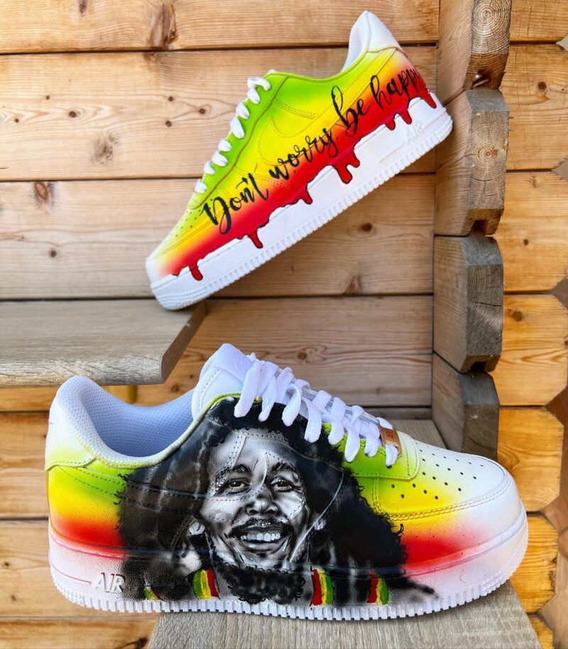 Bob Marley Air Force 1 Custom