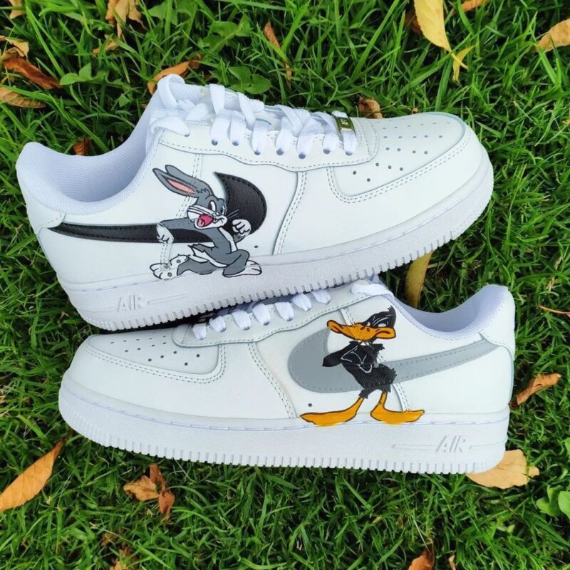 Bugs Bunny x Daffy Duck Air Force 1 Custom