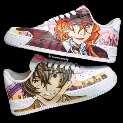 Bungo Stray Dogs Air Force 1 Custom