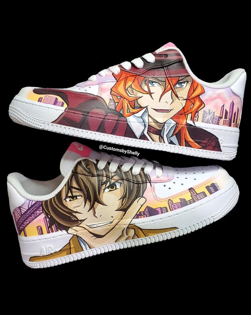 Bungo Stray Dogs Air Force 1 Custom