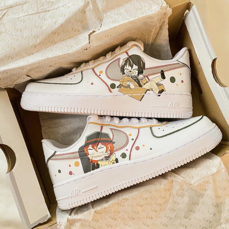 Bungo Stray Dogs Air Force 1 Custom