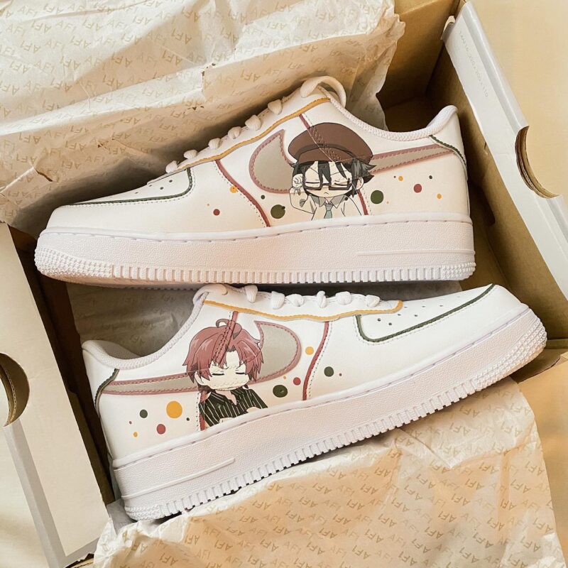 Bungo Stray Dogs Air Force 1 Custom