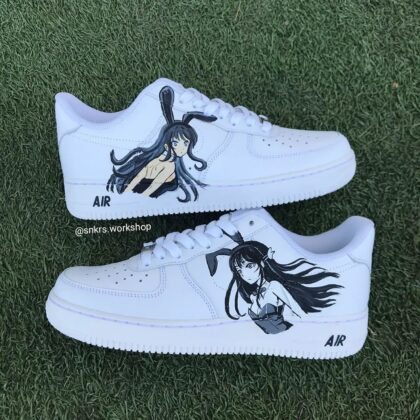 Bunny Girl Senpai Air Force 1 Custom