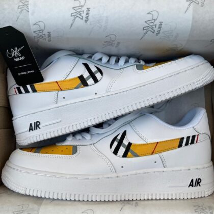 Burberry Air Force 1 Custom