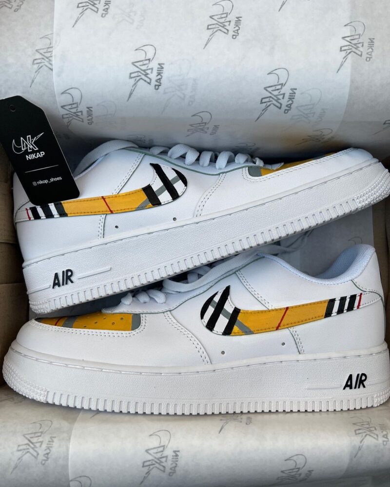 Burberry Air Force 1 Custom